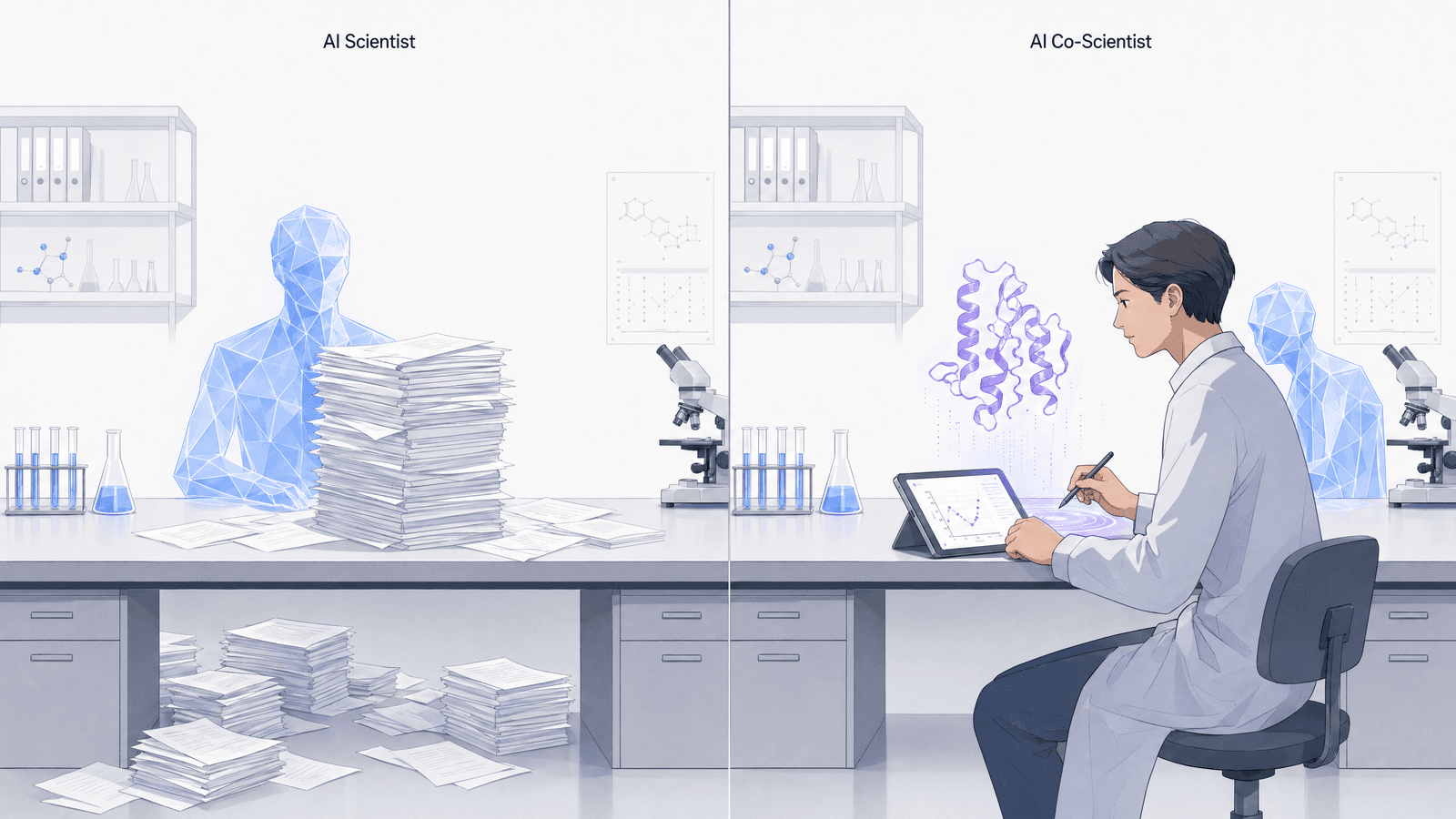 AI Co-Scientist, Not AI Scientist: Why the Name Matters