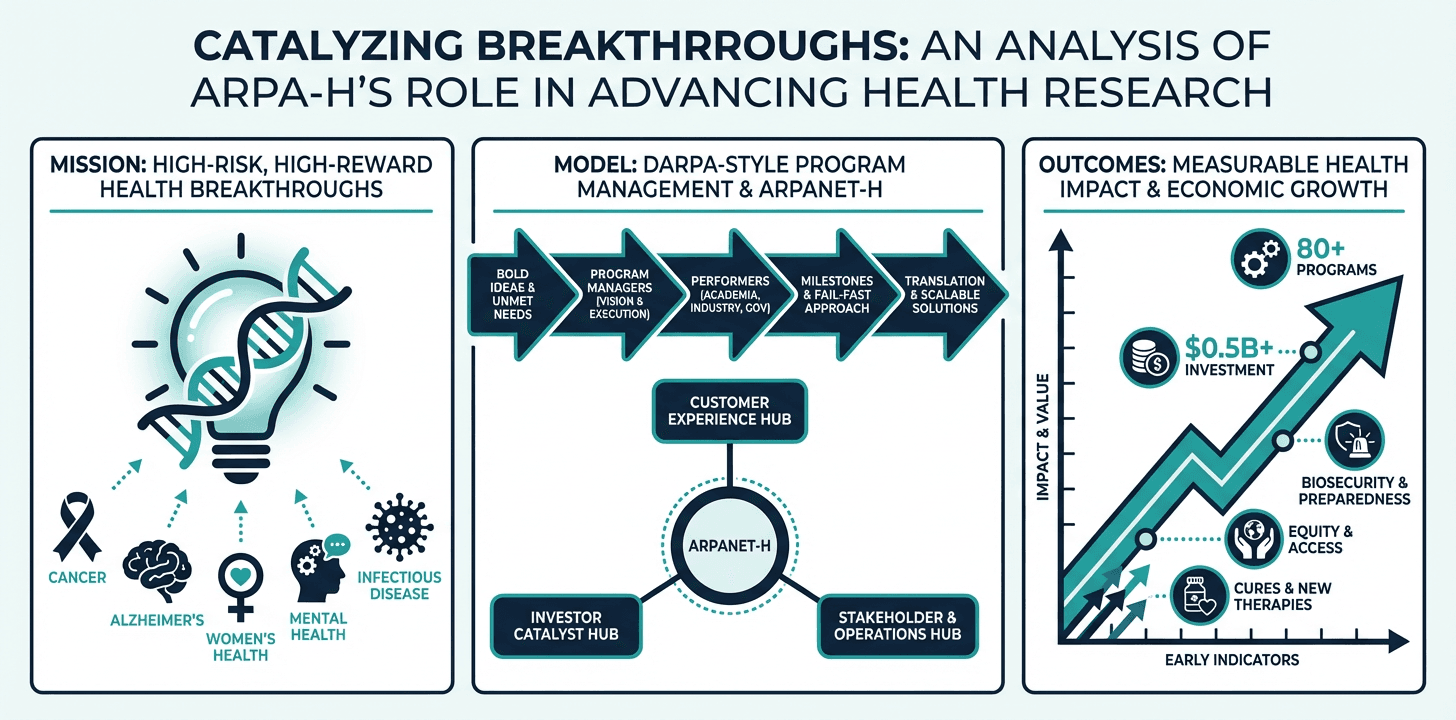 Catalyzing Breakthroughs: A 42-Page ARPA-H Policy Report, Generated in One K-Dense Web Session