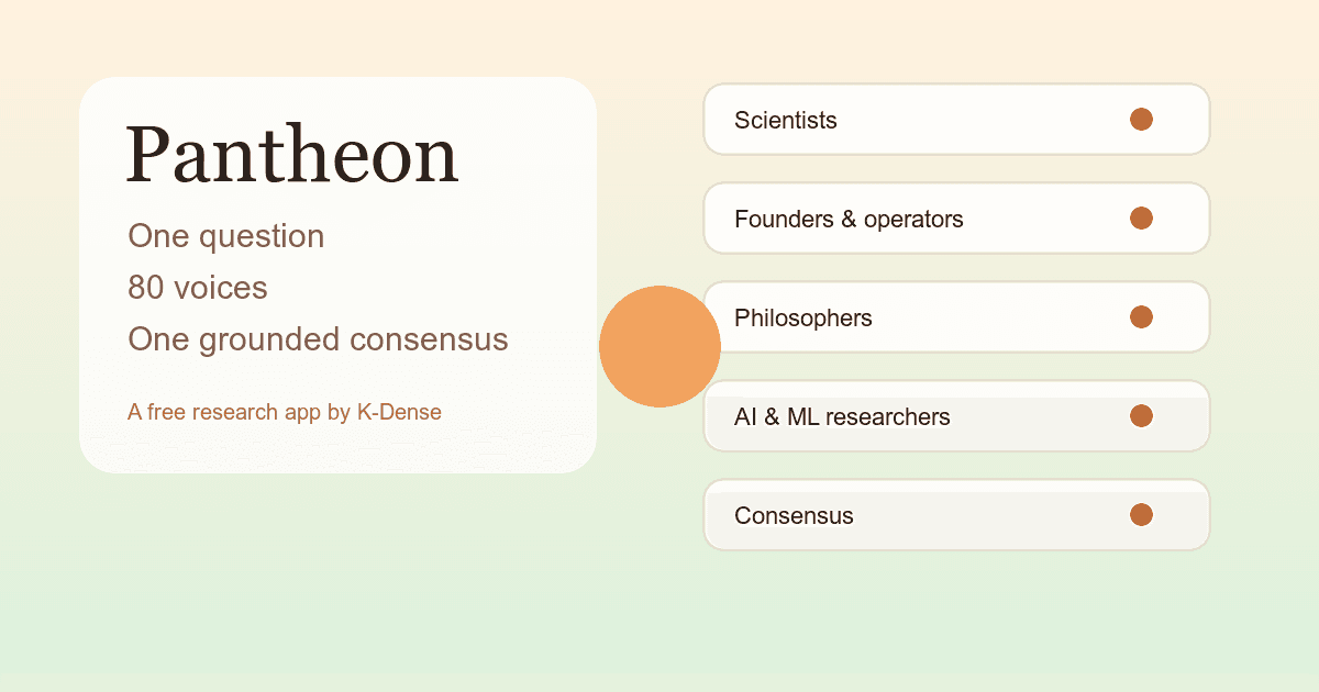 Introducing Pantheon: One Question, 80 Voices