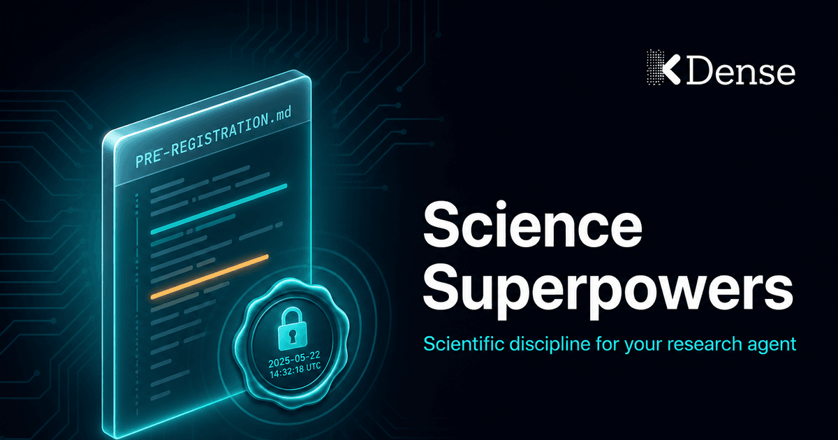 Introducing Science Superpowers: Scientific Discipline for Your Research Agent