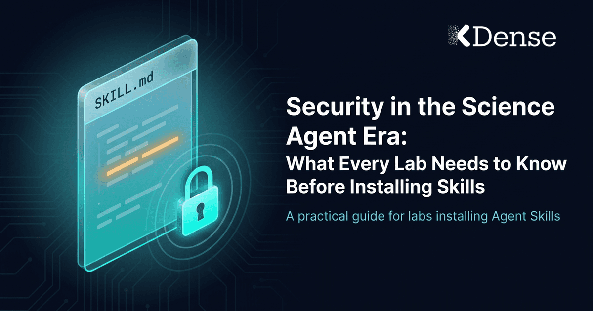 Security in the Science Agent Era: What Every Lab Needs to Know Before Installing Skills