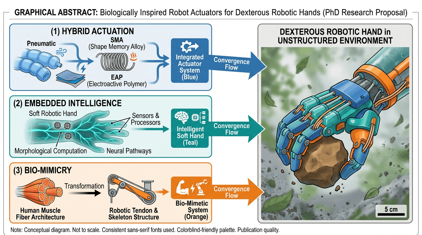 Biologically Inspired Robot Actuators PhD Proposal