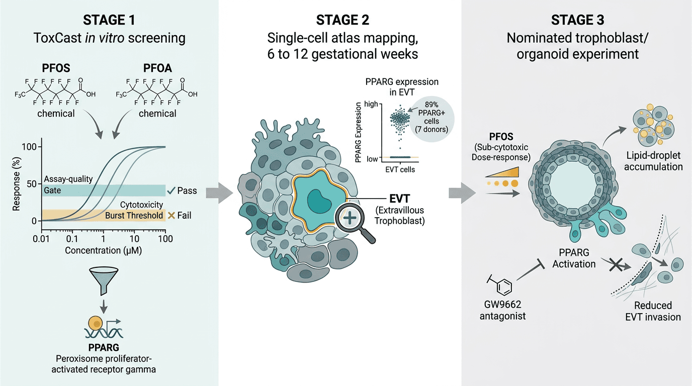 PFOS Placental Toxicogenomics
