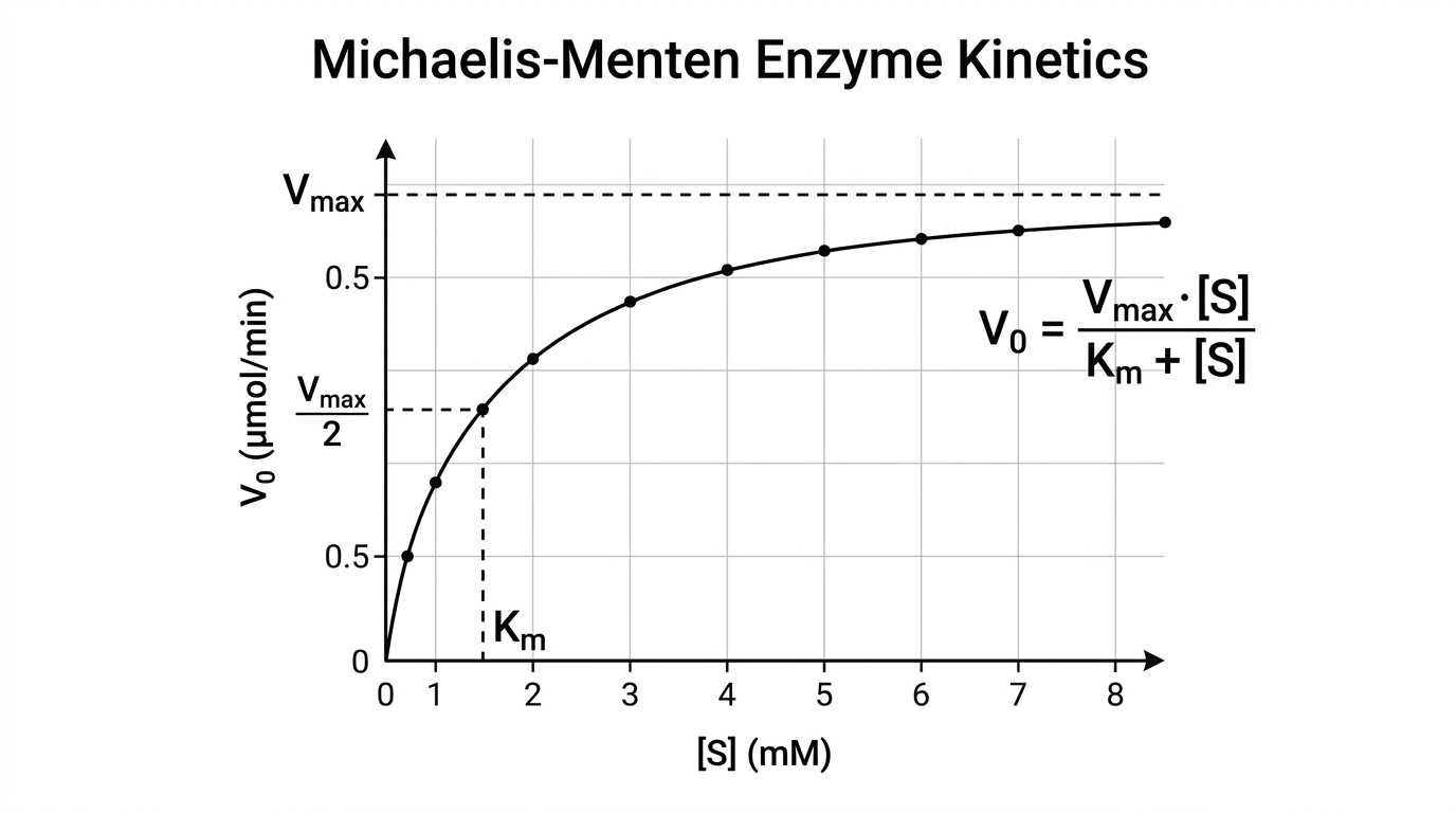 Nano Banana Pro sample for bio-enzyme-kinetics