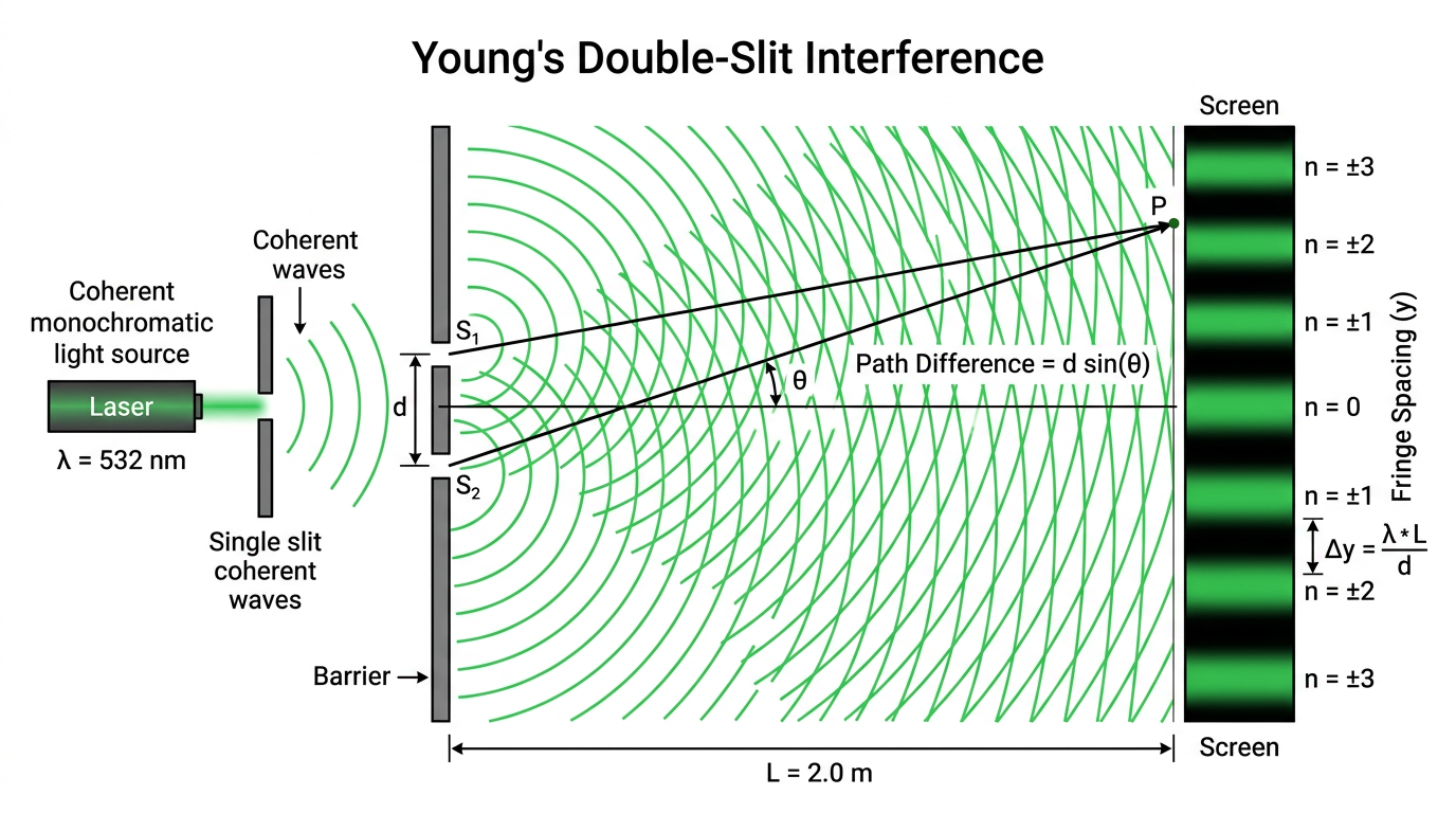 Nano Banana 2 sample for phys-double-slit