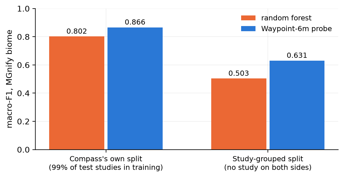 What the study-level leak was worth