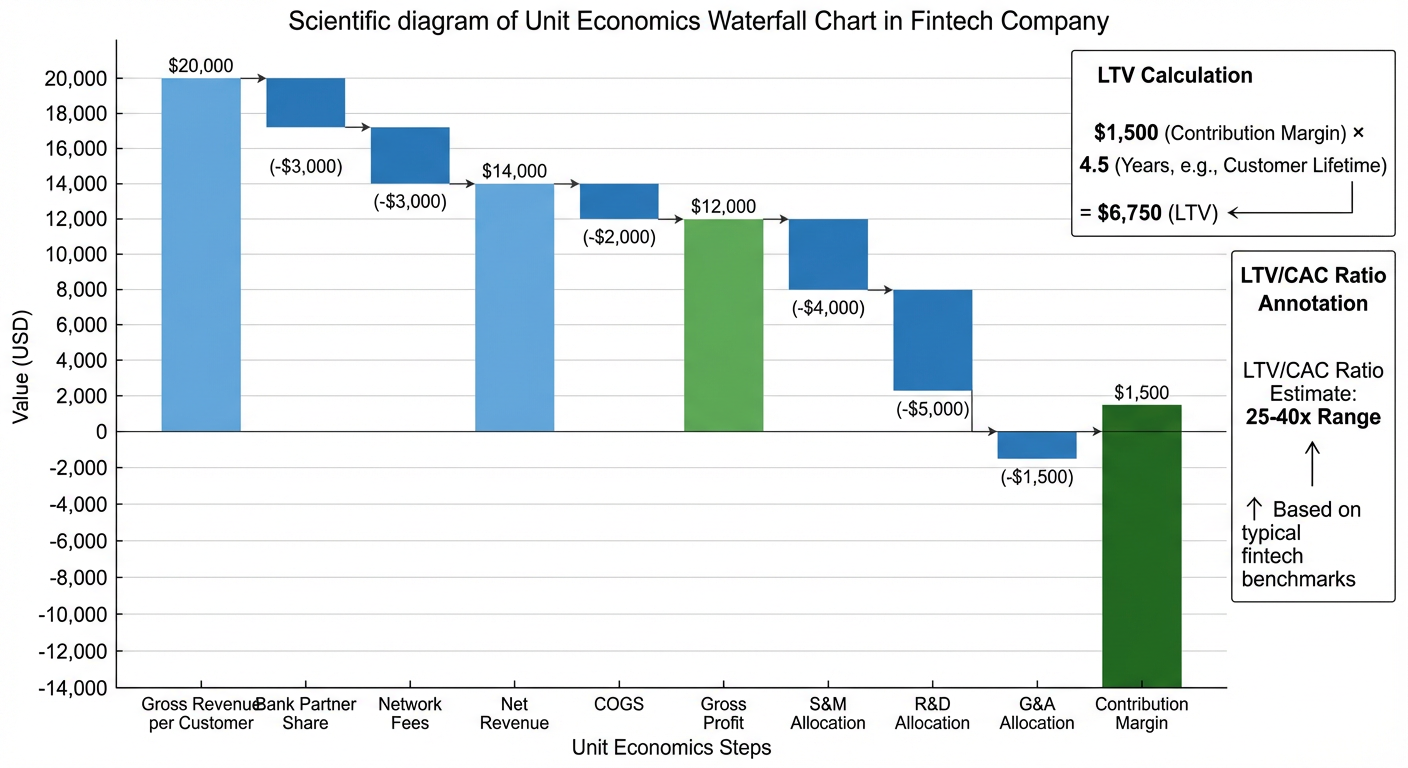 Unit Economics Waterfall