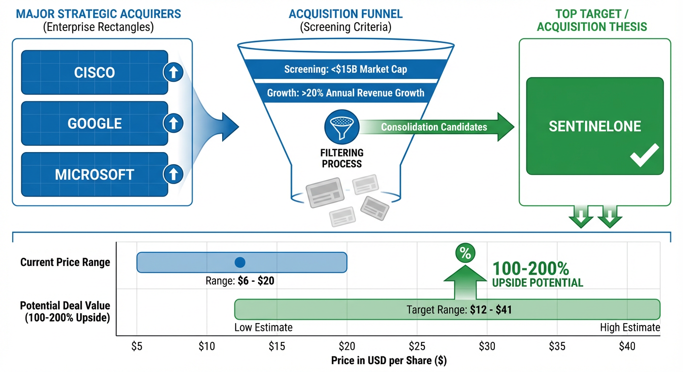 Cybersecurity M&A Target Screening