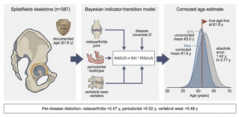 Bioarchaeological Age Estimation Bias Correction
