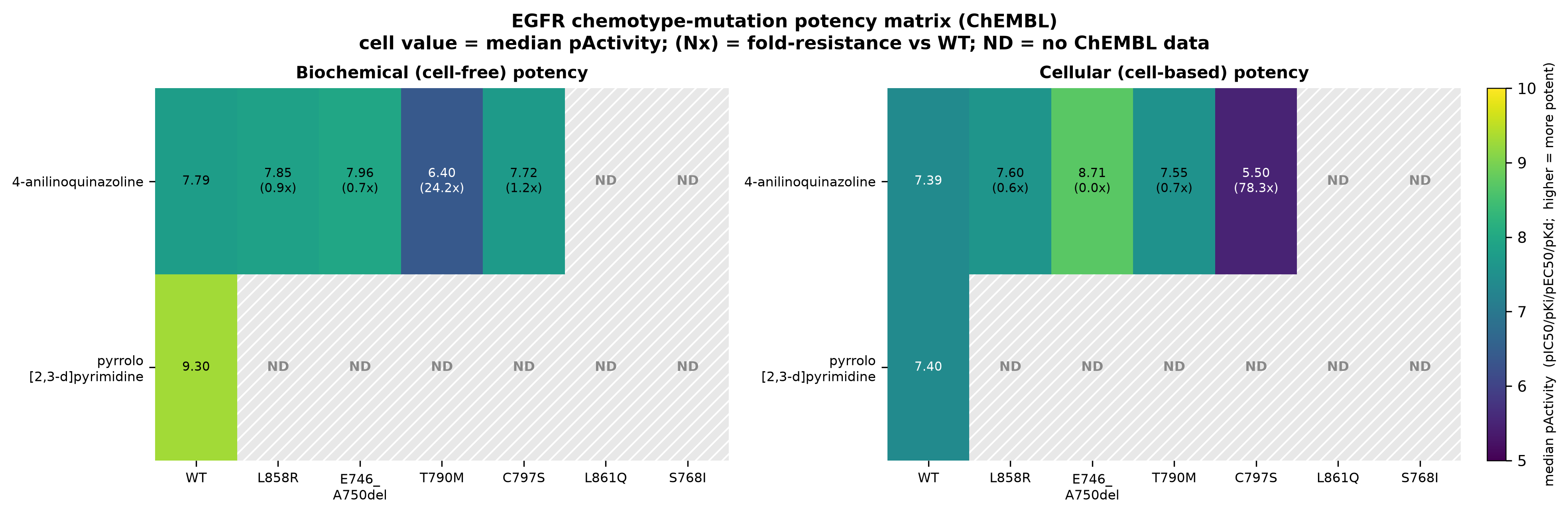 Step5 chemotype mutation matrix