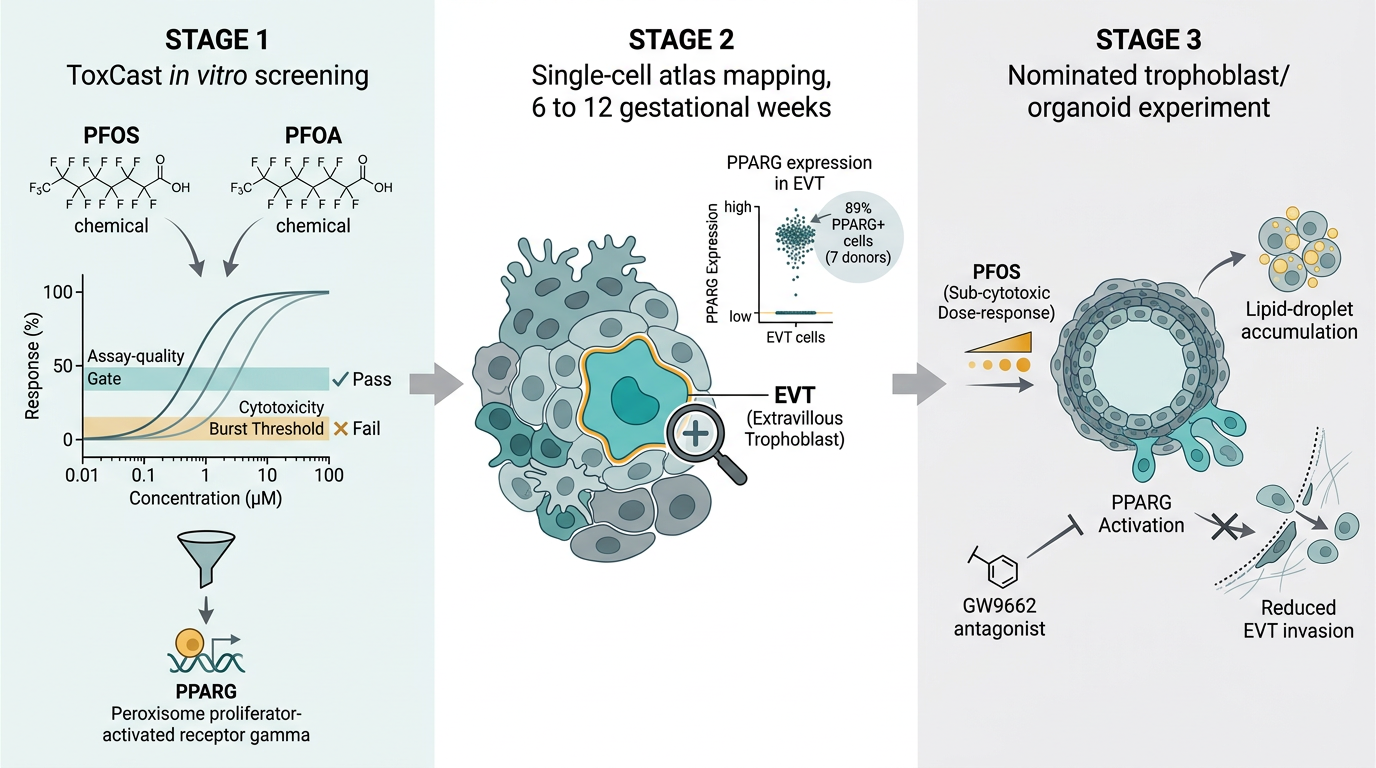 PFOS Placental Toxicogenomics