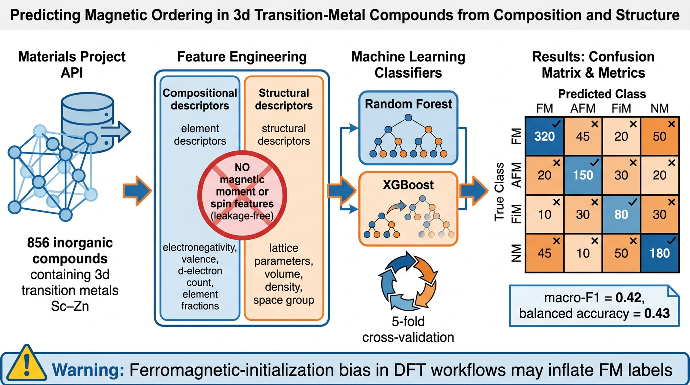 Materials Project Magnetic Ordering Predictor