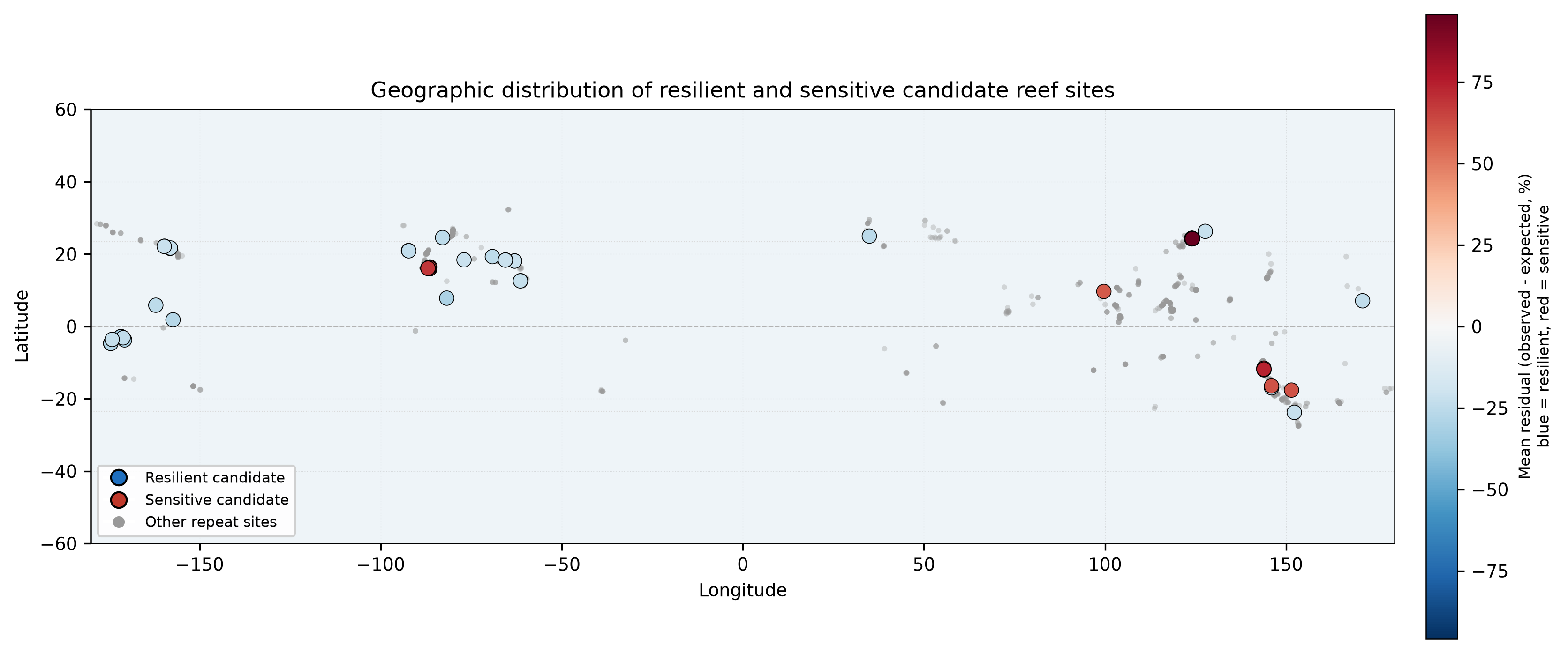 Candidate map