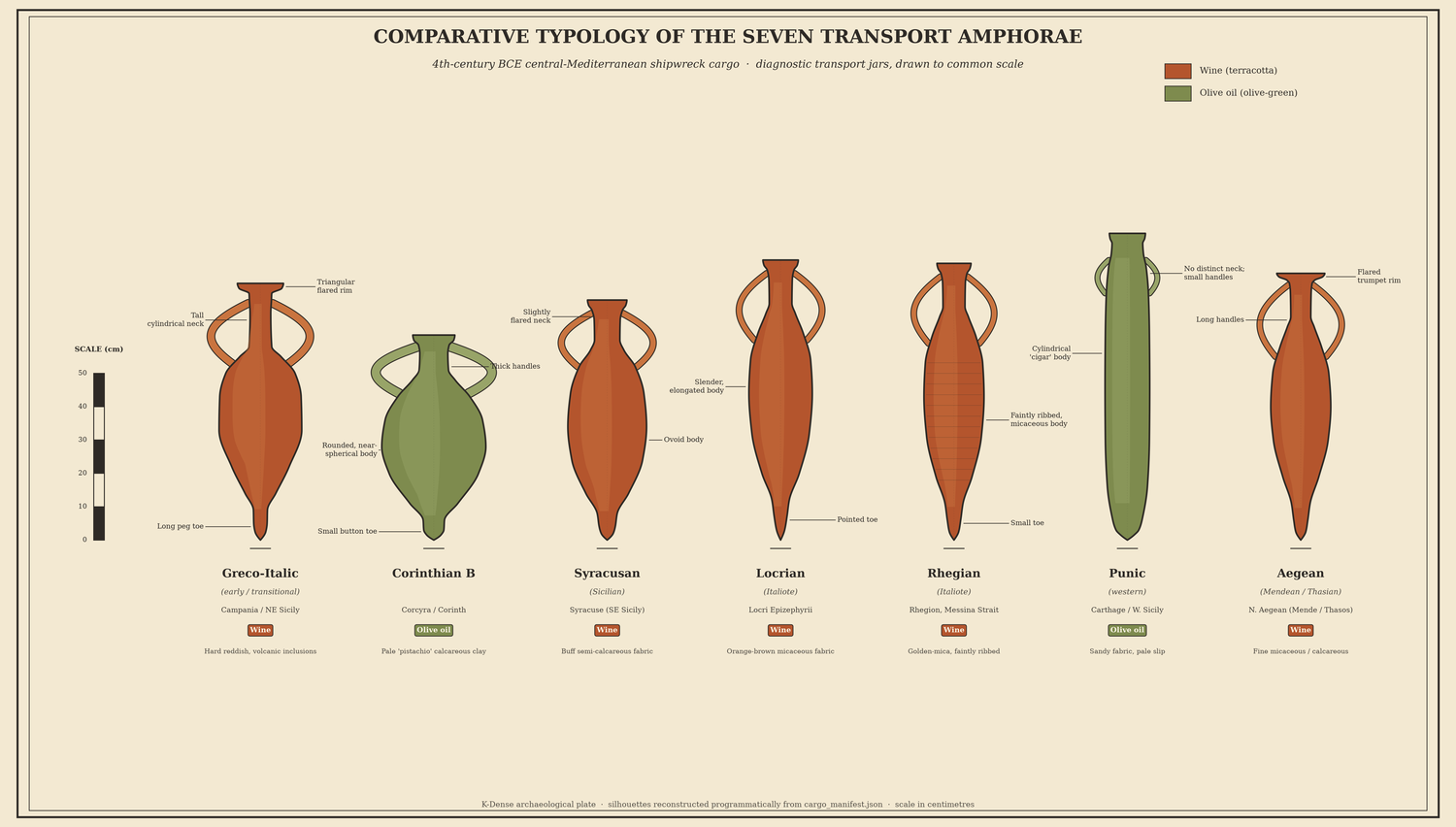 Reconstructing ship route from amphora origin mapping